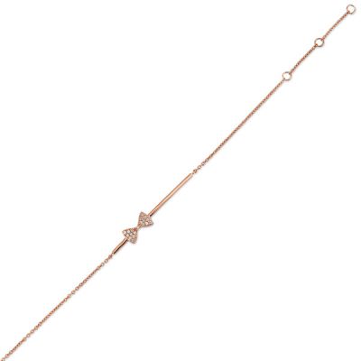 0.09 Karat Kurdele Pırlanta Bileklik - 2