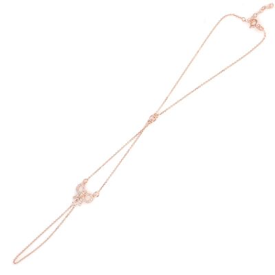 0.13 Karat Kurdele Şahmeran Pırlanta Bileklik - 5