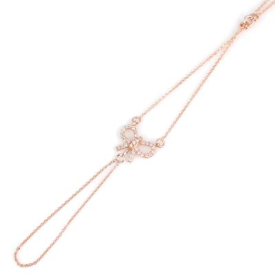 0.13 Karat Kurdele Şahmeran Pırlanta Bileklik - 1