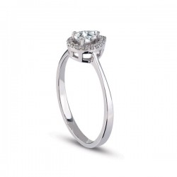 0,22 ct Diamond Solitaire Engagement Ring - Nusrettaki (1)