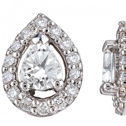 0,22 ct Diamond Earrings - Nusrettaki (1)