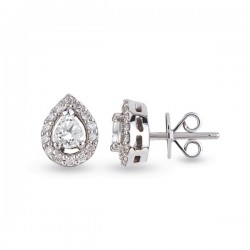 0,22 ct Diamond Earrings - Nusrettaki