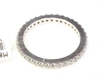 0.54 ct F Rengi Pırlanta Tamtur Alyans - 4