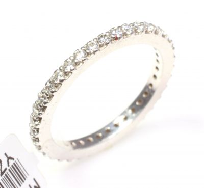 0.54 ct F Rengi Pırlanta Tamtur Alyans - 3