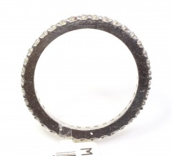 0.54 ct F Rengi Pırlanta Tamtur Alyans - 5