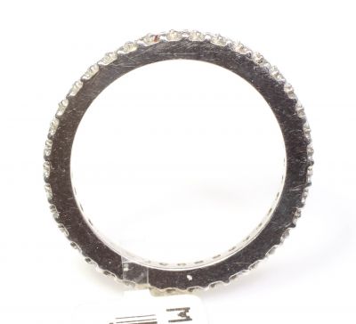 0.54 ct F Rengi Pırlanta Tamtur Alyans - 5