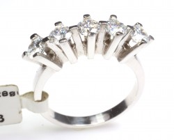 0,60 CRT Beş Taş Pırlanta Yüzük - Nusrettaki (1)