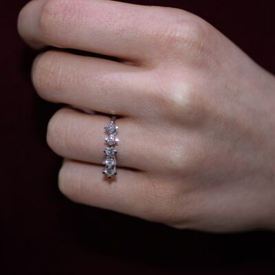 0,67 ct Beştaş Pırlanta Yüzük - 2