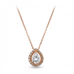 1,14 ct Sidestoned Diamond Necklace - Nusrettaki