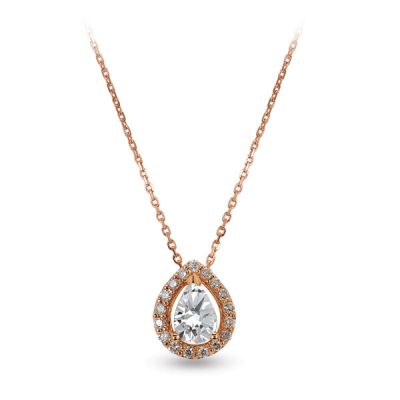 1,14 ct Sidestoned Diamond Necklace - 1
