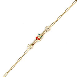 14 Auar Altın Oynak Kiraz Bileklik - 3