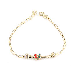 14 Auar Altın Oynak Kiraz Bileklik - Nusrettaki