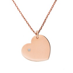 Nusrettaki - 14K Gold Haute Heart Necklace