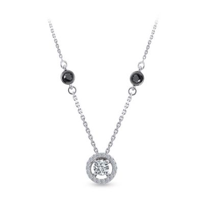 14 Ayar Altın 0,26 ct Tektaş Kolye - 1