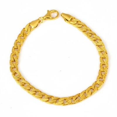 14 Ayar Altın 0,5 Mm Zincir Bileklik - 1