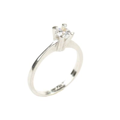 14 Ayar Altın 0,60 ct Pırlanta Tektaş Yüzük - 2