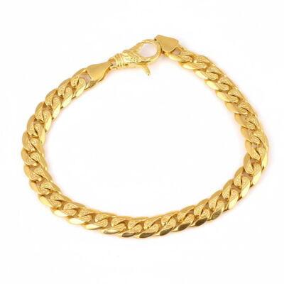 14 Ayar Altın 0,75 Mm Zincir Bileklik - 1