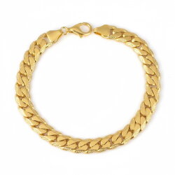 14 Ayar Altın 0,75 X 10 Mm Zincir Bileklik - Nusrettaki