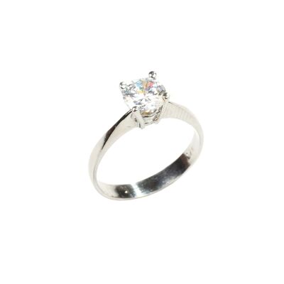 14 Ayar Altın 0,9 ct Pırlanta Tektaş Yüzük - 1