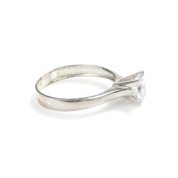 14 Ayar Altın 1,0 ct Pırlanta Tektaş Yüzük - 3