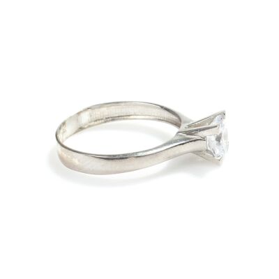 14 Ayar Altın 1,0 ct Pırlanta Tektaş Yüzük - 3