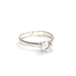 14 Ayar Altın 1,0 ct Pırlanta Tektaş Yüzük - Nusrettaki (1)