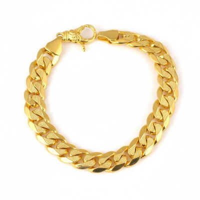 14 Ayar Altın 10 X 13,5 Mm Zincir Bileklik - 1