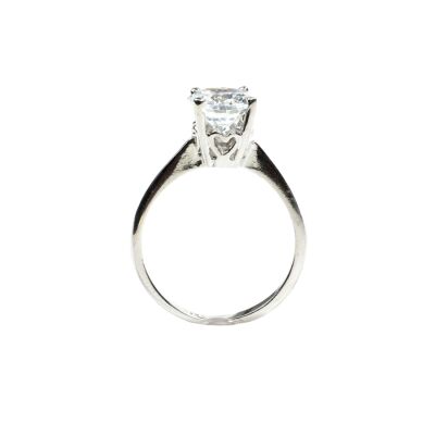 14 Ayar Altın 1,30 ct Pırlanta Tektaş Yüzük - 4