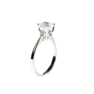 14 Ayar Altın 1,30 ct Pırlanta Tektaş Yüzük - 5