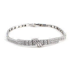 14 Ayar Altın 3 Sıralı Kemerli Su Yolu Bileklik - 3