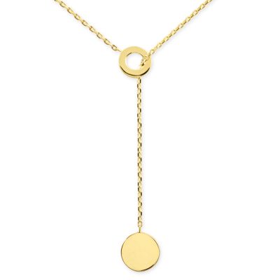 14 Ayar Altın Asansörlü Y Kolye - 2