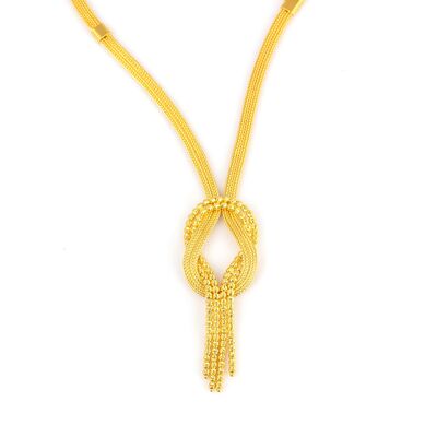 14 Ayar Altın Aşk Düğümü Kolye - 2