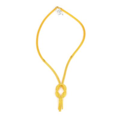 14 Ayar Altın Aşk Düğümü Kolye - 3