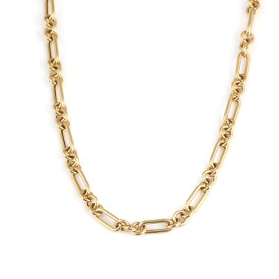 14 Ayar Altın Ataç Zincir Kolye - 2