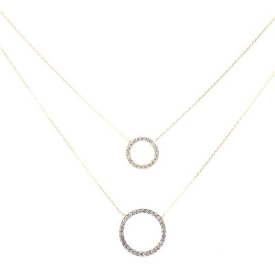 14 Ayar Altın Bihter kolyesi - 2