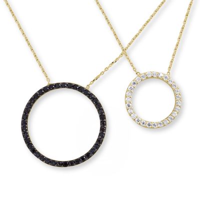 14 Ayar Altın Bihter Tasarım Kolyesi - 1