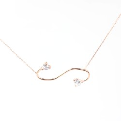 14 Ayar Altın Büyük Sonsuzluk Kolyesi - 6