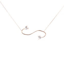 14 Ayar Altın Büyük Sonsuzluk Kolyesi - 7