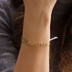 14 Ayar Altın Grekli Gurmet Bilezik - Nusrettaki