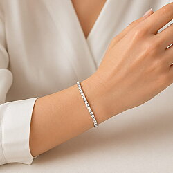 14 Ayar Altın İnce Suyolu Bileklik - 1