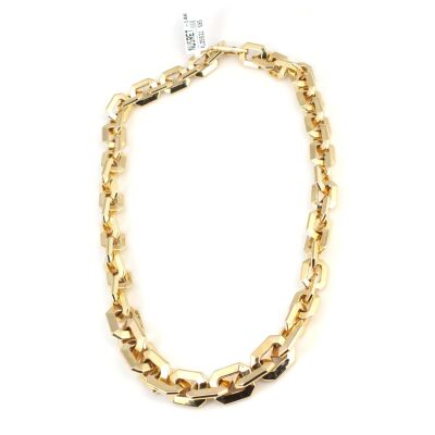 14 Ayar Altın Kalın Zincir Kolye - 2