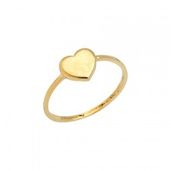 14K Gold Heart Design Necklace - Nusrettaki (1)