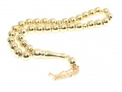 14K Gold Sphere Cut Prayer Beads - Nusrettaki