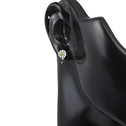 14 Ayar Altın Papatya Model Çocuk Küpesi - 4