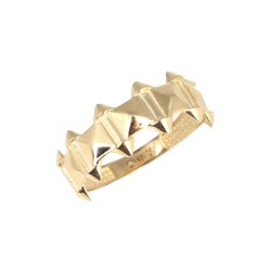 14 Ayar Altın Prizma Model Yüzük - Nusrettaki