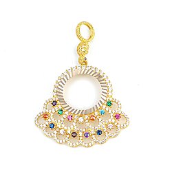 14 Ayar Altın Renkli Taşlı Çerçeve Kolye Ucu, Küçük - Nusrettaki (1)