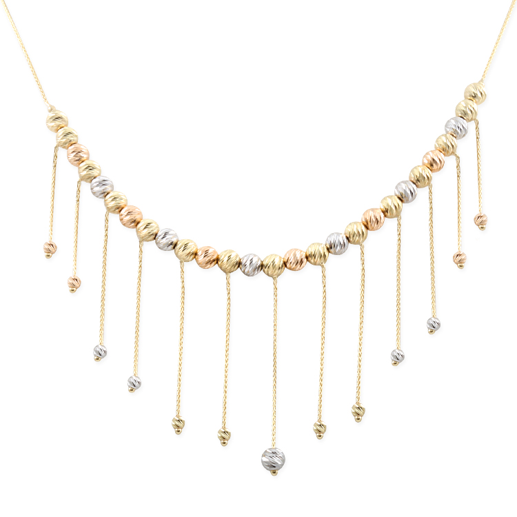 14 Ayar Altın Süzme Dorikka Kolye NUSRETTAKI