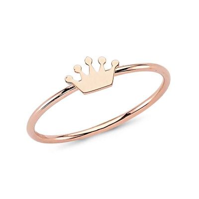 14 Ayar Altın Taç Yüzük - 1