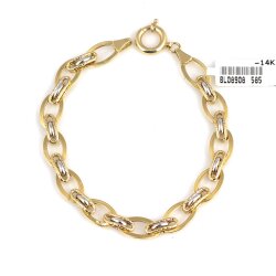 14 Ayar Altın Zarif İnce Bileklik - Nusrettaki