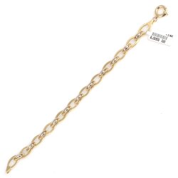 14 Ayar Altın Zarif İnce Bileklik - Nusrettaki (1)